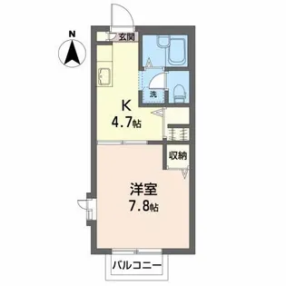 マンハイムIII【2階】の間取り