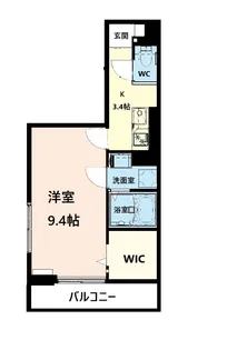 Hale Irvine【3階】の間取り