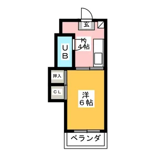 サンモール横井【5階】の間取り