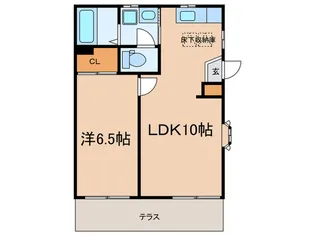 パラシオ190【1階】の間取り