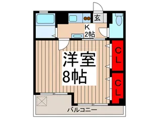 ハウスM【2階】の間取り