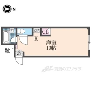 ウエストヴィレッジ【3階】の間取り