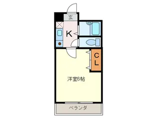 The4.5L【3階】の間取り