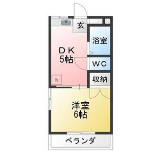 センチュリーハイムB【1階】の間取り