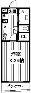 ロイヤルコート氷川台【1階】の間取り
