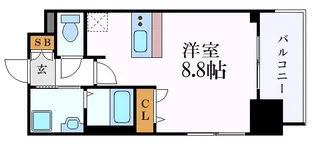 プレサンス桜通グレイス【8階】の間取り