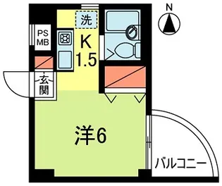 メゾン・ドゥ・ソレイユ【4階】の間取り