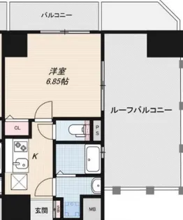 ALZA西本町【13階】の間取り