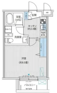 BLESS新中野【1階】の間取り