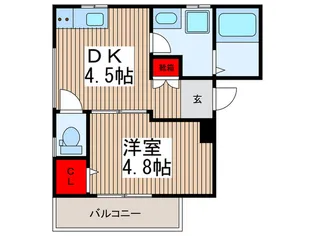 maison de liberte【3階】の間取り