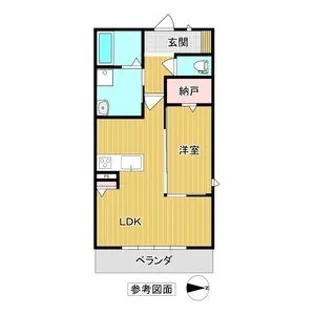 ABELIA(アベリア)【2階】の間取り