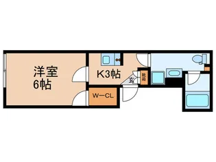 ルーデンス常盤台IV【3階】の間取り