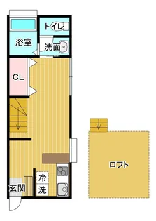 スワローヒルズC【1階】の間取り