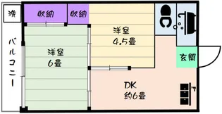 マリオネット17【2階】の間取り