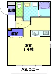 すずらんIII【3階】の間取り