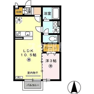 レトロヴィレッジ【2階】の間取り