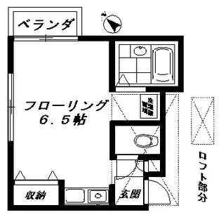 東京都目黒区南3【アパート】の間取り