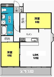 福島県郡山市小原田3【マンション】の間取り