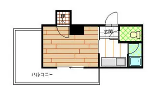 福岡県福岡市中央区大手門3【マンション】の間取り