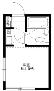 コーポラス花小金井【2階】の間取り