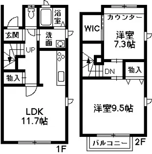 フィデオスの間取り