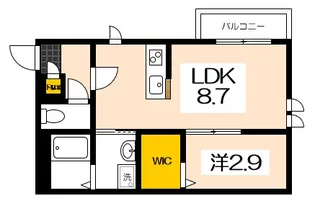REGALEST そらきら【3階】の間取り