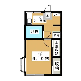 ペアシティー日吉A【2階】の間取り