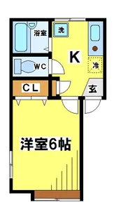 東京都杉並区上高井戸3【アパート】の間取り
