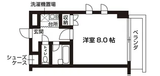 ラフォーレ香椎【3階】の間取り