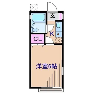 エスポワール2【2階】の間取り