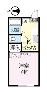 17の3番館【2階】の間取り