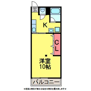 N・ポルタ【2階】の間取り