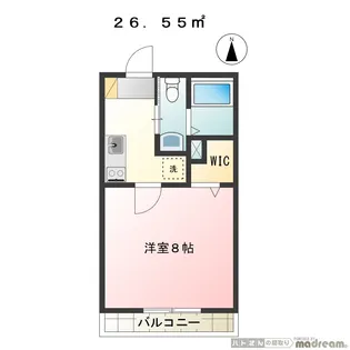 SIZU PALACE II【2階】の間取り