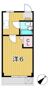 青葉ハイツ【1階】の間取り