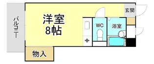 オークヒル東篠崎B棟【4階】の間取り
