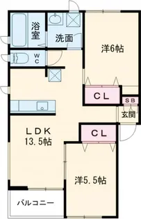 MARUHO【2階】の間取り
