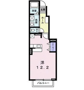 プランドールB【1階】の間取り