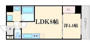 SFIDA森ノ宮【8階】の間取り
