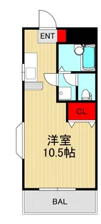 アーケティックマンションII【1階】の間取り