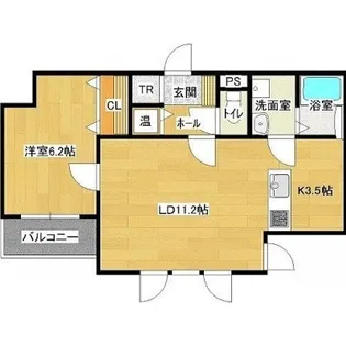 Premium No.1【1階】の間取り