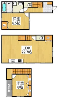 東京都小平市小川西町3【一戸建】の間取り