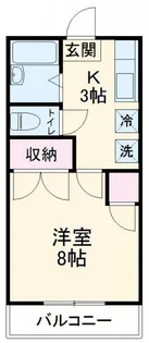 湘南カヤマコーポ【1階】の間取り