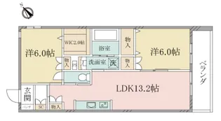(シニア限定)へーベルヴィレッジ横浜丸山台~ヴィレッジ横浜丸山台~【1階】の間取り