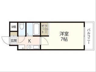 アイビル【6階】の間取り