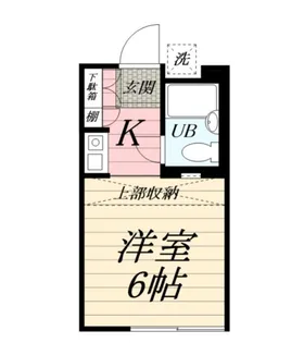 アップルハウス相模原2A【1階】の間取り