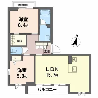 Amber Court【3階】の間取り