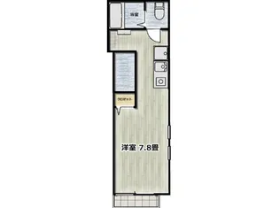 東京都豊島区長崎3【アパート】の間取り