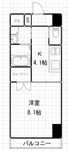 ラブリーズドゥース【7階】の間取り