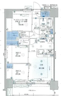 ブリシア横濱石川町【3階】の間取り