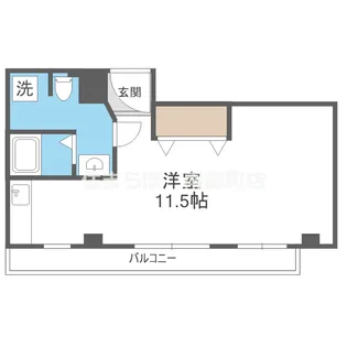 大阪府大阪市福島区海老江8【マンション】の間取り